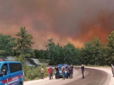 Manavgat Yangınında 5 Mahalle Boşaltıldı!
