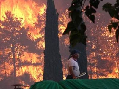 Manavgat'ta Çıkan Yangında 4 Bölgeden 3'ü Kontrol Altına Alındı! 1 Kişi Hayatını Kaybetti