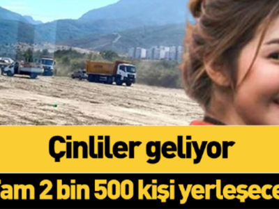 Manisa’ya Çin mahallesi kuruluyor!