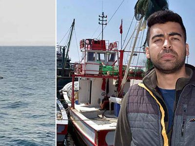 Mayını fark eden İğneadalı balıkçı anlattı: 200 metre yaklaştık, son anda fark ettik!