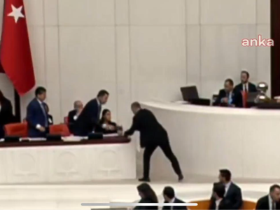 Meclis'te 'pis su' kavgası