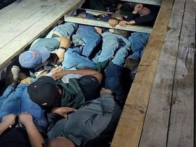 Meksika - ABD Sınırında 20 Göçmen Yakalandı