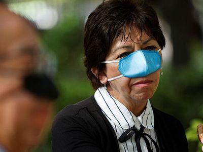 Meksika'da Burun Maskesi Tasarlandı