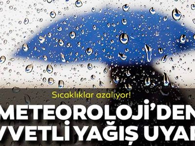 Meteoroloji  uyardı!  2 ilde toz taşınımı, 7 ilde sağanak yağış bekleniliyor
