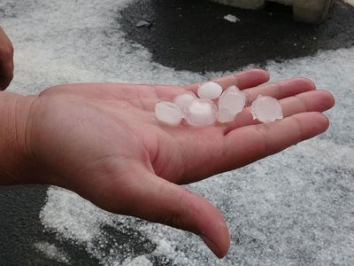 Meteoroloji Uyardı! Edirne'de Dolu Yağdı