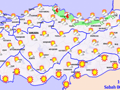 Meteoroloji'den 10 Kente 'Sarı Kod'lu Uyarı! Kuvvetli Sağanak Bekleniyor
