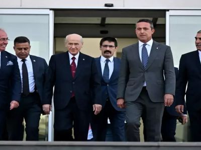 MHP Lideri Devlet Bahçeli, Fenerbahçe Başkanı Ali Koç ile Görüştü