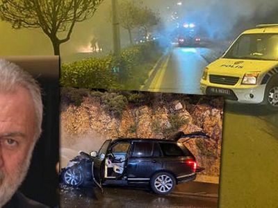 Milletvekili Süleyman Bölünmez'in Aracı Birden Alev Aldı
