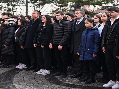Milli Eğitim Bakanı Yusuf Tekin, depremin 1. yılında anma programına katıldı