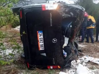 Minibüs kazası ölümle sonuçlandı: 1 ölü, çok sayıda yaralı
