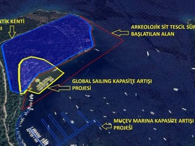 MUÇEV’in Marmaris’teki yat limanı genişletme projesi iptal edildi