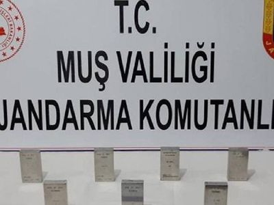 Muş'ta 3 Milyon 800 Bin TL'lik Gümrük Kaçağı Platin Bulundu