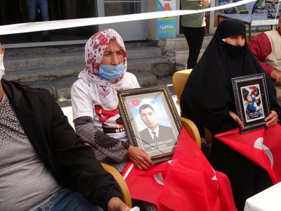Muş'ta Evlat Nöbeti 7'inci Haftasında da Devam Ediyor