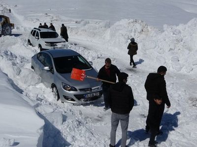 Muş’ta Tipide Mahsur Kalan 45 Kişi Kurtarıldı