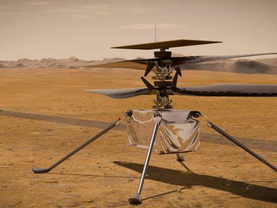 NASA Mars'ta Helikopter Uçuracak
