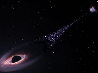 NASA yeni bir kara delik keşfetti: Dünya ile Ay arasını 14 dakikada kat edebilecek