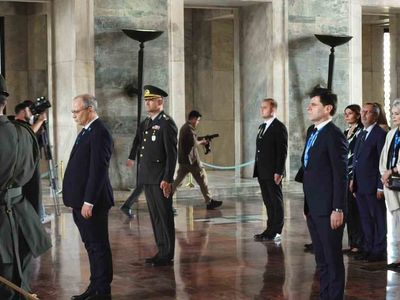 NATO heyetinden Anıtkabir’e ziyaret