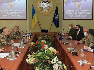 NATO Kurmayları Ukrayna'da