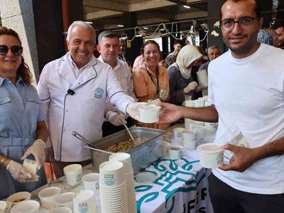Nilüfer’de aşure geleneği devam ediyor