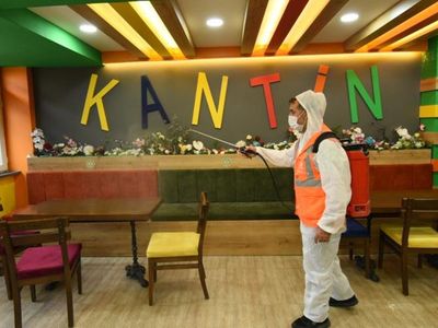 Ordu’da Okul Ve Kahvehanelerde Dezenfekte Çalışmaları Yapılıyor