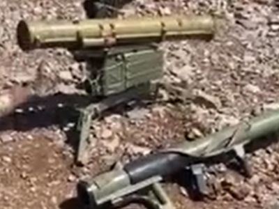 Pençe Kilit bölgesindeki operasyonlarda İsveç yapımı tanksavar ele geçirildi!