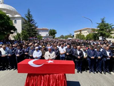Pençe-Kilit Harekatı'nda şehit olmuştu: Astsubay Habip Murat Alp, Kırşehir’de toprağa verildi