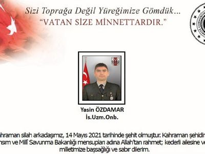 Pençe-Şimşek Harekatı'nda Bir Asker Şehit Oldu