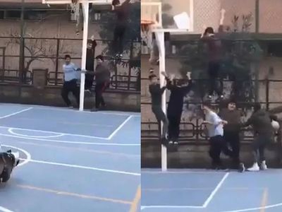 Pitbull'la şaka yapayım derken çocuklara dehşet dolu anlar yaşattı!
