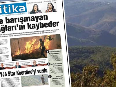 Teröristler Aklınca Türkiye'yi Kaz Dağları İle Tehdit Etti