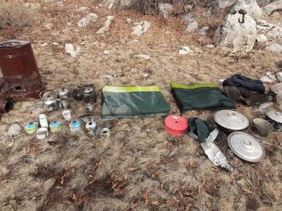 Pütürge'de PKK'nın Yaşam Malzemeleri Ele Geçirildi