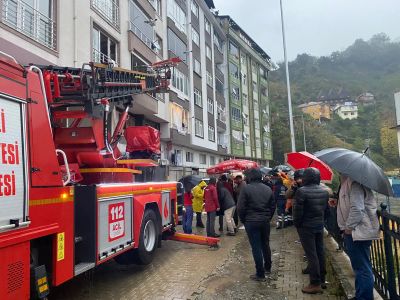 Rize'de heyelan: Bir kişi hayatını kaybetti