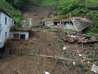 Rize’de heyelan riski: 16 ev boşaltıldı