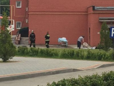 Rusya’da Pandemi Hastanesinde Çıkan Yangın Paniğe Neden Oldu