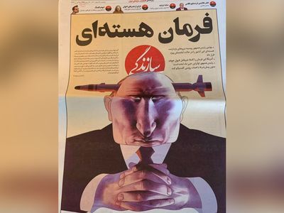 Rusya'nın Ukrayna işgaline İran'dan Putin karikatürlü eleştiri