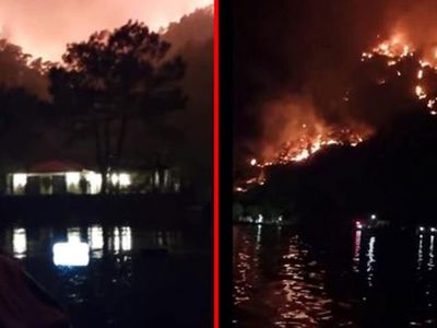 Şahan Gökbakar'dan İyi Haber Geldi! Yangın Kontrol Altına Alındı