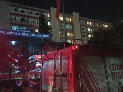Samatya Devlet Hastanesi'nde yangın