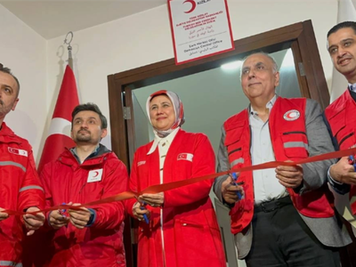 Şam'da Türk Kızılay'ı Şam Delegasyonu açıldı