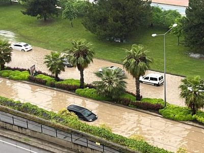 Samsun sele teslim oldu: Okullar bir gün tatil edildi