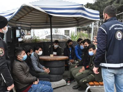 Samsun'da 9 Kaçak Göçmen yakalandı