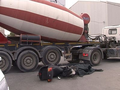 Samsun’da Beton Mikserinin Altında Feci Ölüm