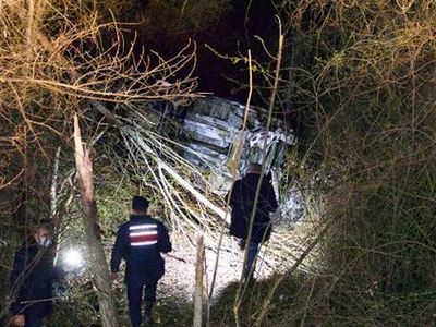 Samsun'da Otomobil Alev Aldı: 2 Ölü