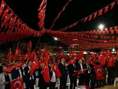 Şanlıurfa'da 15 Temmuz etkinliğine yoğun katılım