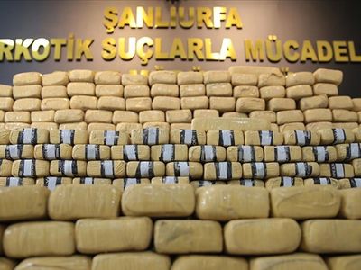 Şanlıurfa'da 275 Kilogram Eroin Ele Geçirildi