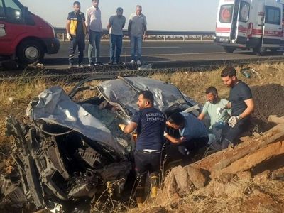Şanlıurfa'da Trafik Kazası: 2 Ölü, 3 Yaralı