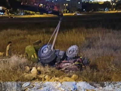 Şanlıurfa'da Traktör Şarampole Devrildi: 1 Ölü