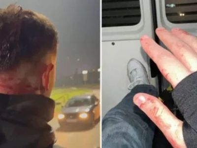 Saraybosna'da Trabzonlu taraftarlara saldırı