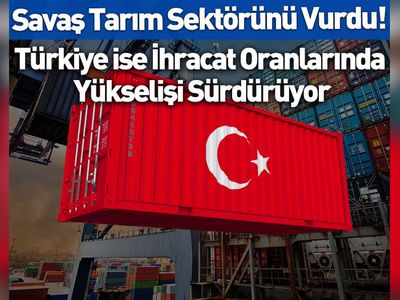 Savaş tarımı ne kadar etkileyecek? Türkiye ihracat oranlarında yükselişi sürdürüyor