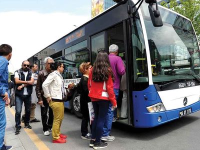 Şehir içinde ücretsiz yolculuk için araçlara yapılan devlet desteği yüzde 50 artırıldı!