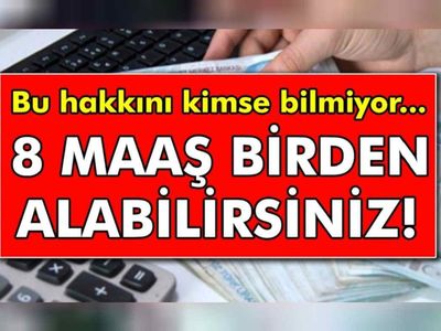 SGK resmen duyurdu! İşten çıkarılan işçiye 8 maaş birden tazminat hakkı