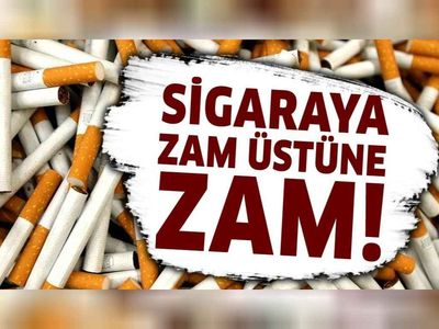 Sigarada zam üstüne zam! Sigaraya zam  mı geldi? Sigaraya ne kadar zam geldi? Marlboro Touch, Parliament, Tekel 2000, Kent sigara güncel fiyat listesi